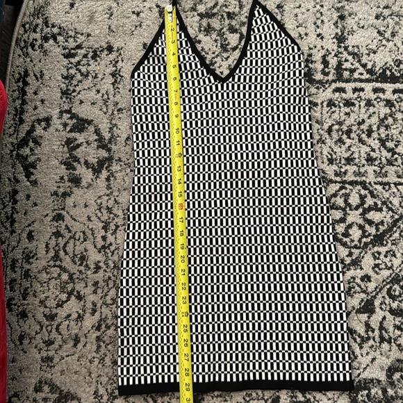 Butter Melon NWT Mini Bodycon Check Dress - Picture 16 of 16